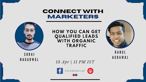 Interview with Rahul Agrawal | Suraj Nagarwal | Connect with Marketers