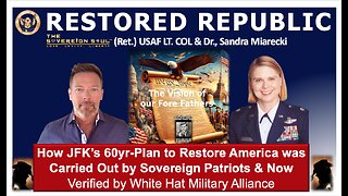 How JFKs 60yr-Plan to Restore America was Carried Out by Sovereign Patriots, Verified by WH Military