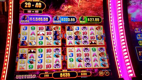 40 FREE SPINS PLAYING BUFFALO LEGENDS DELUXE slot machine!!!