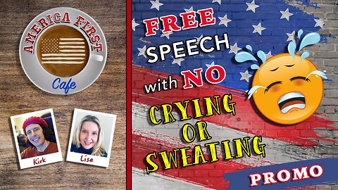 Free Speech with No Crying or Sweating (SHOW PROMO)