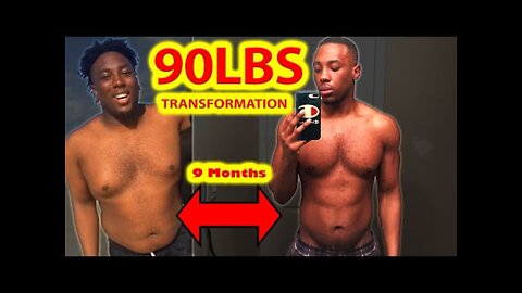 HOW I LOST 90LBS IN 9 MONTHS NATURALLY!! | My Weight Loss Transformation & Weight Loss Story