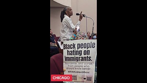 Black Lady Shredding Chicago City Council