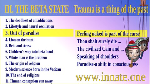 #54 Who tells the truth-God or the snake? - Trauma is a thing.. – Feeling naked is part of the curse