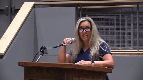 Moms For Liberty RI Chair Amy Rodrigues Tells East Providence School Committee That Title IX Was To Protect Women With Their Own Spaces Which Doesn't Include Trans Women