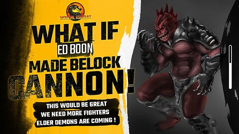 Mortal Kombat 12 : What If The Elder Demon Belokk Became Cannon | The What If Files Episode 1