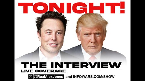 ELON MUSK - TRUMP INTERVIEW LIVE