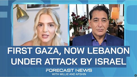 Afshin Rattansi & Millie Pinch: Lebanon Under Attack, Israel's War Decisions & Julian Assange Speaks