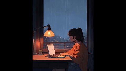 Relax with Rain sound and calm Jazz Music