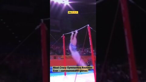 Most Crazy Gymnastics Routines Ever - commonwealth games 2022 #shorts #gym #athletics #gymnastics