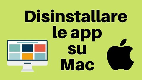 Disinstallare app su Mac