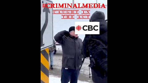 #CRIMINALMEDIA - CAUGHT IN THE ACT BY SUPPORTERS AT #THEGREATROLLINGAWAKENING