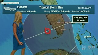 All of South Florida in Tropical Storm Elsa's cone of uncertainty