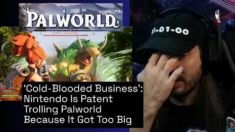 Nintendo is SUING Palworld over a patent THAT DIDN'T EXIST!!