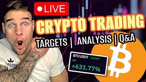 🔴 LIVE CRYPTO TRADING - LOOKING FOR TRADES!!!!! (PUMP OR DUMP?!?!)