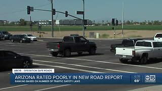 Arizona ranks low for highway safety, study shows