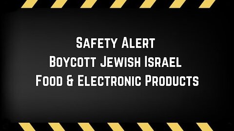 Safety Alert: Boycott Israel Food & Electronic Products by Mike Adams Health Ranger