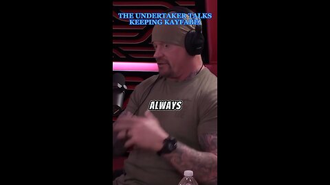 THE UNDERTAKER TALKS KEEPING KAYFABE!