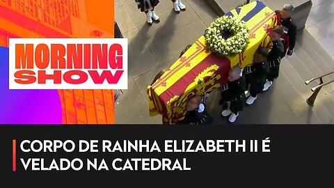 Assista cortejo da rainha Elizabeth II na catedral St Giles