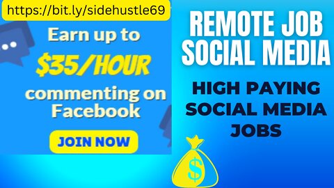 remote social media jobs entry level.