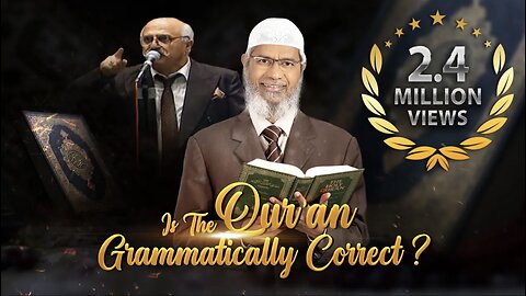 Is there any grammatical MISTAKES in the Quran?? - Dr Zakir Naik