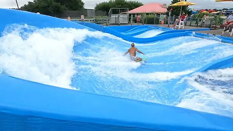 flowrider - Andrew - 18 at Soak City, Kings Island