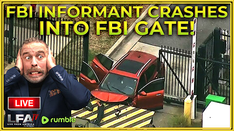 FBI Needs $$ & Equipment: INFORMANT CRASHES FBI ATLANTA’s FRONT GATE | The Santilli Report 4.2.24 4pm EST