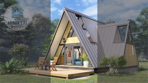 A-frame House - Minh Tai Design 23 Shorts