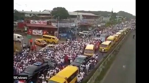 MASSIVE PROTESTS in Panama Over Skyrocketing Inflation