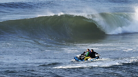 Hurricane Debby Creates Big Waves in New Jersey