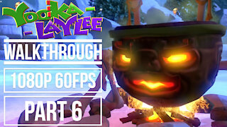 YOOKA LAYLEE Gameplay Walkthrough PART 6 No Commentary World 2 Glitterglaze Glacier [1080p 60fps]