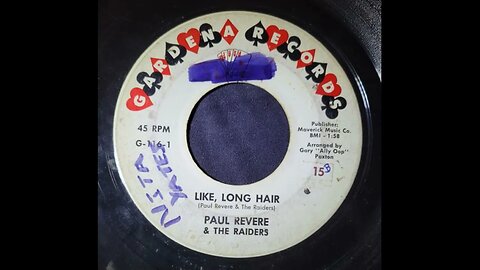 Paul Revere & The Raiders – Like, Long Hair