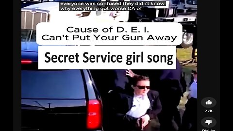 Secret Service parody song girl guarding trump