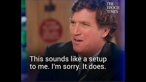 "This sounds like a setup to me," - Tucker Carlson with J6 Police Chief Steven Sund