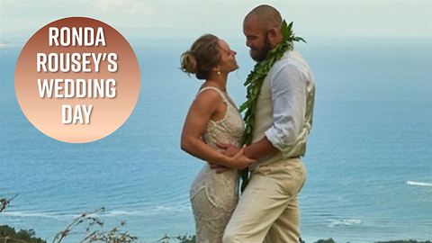 Ronda Rousey's wedding photos will make you cry