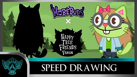 Speed Drawing: Happy Tree Friends Fanon - Rosa | Mobebuds Style