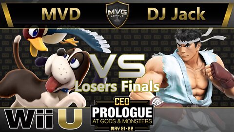 PG|MVD (Diddy & Duck Hunt) vs. TGL|DJ Jack (Ryu & Mario) - Losers Finals - CEO Prologue