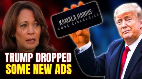 Trumps New Ad Breaks Internet While Absolutely Baking Kamala!