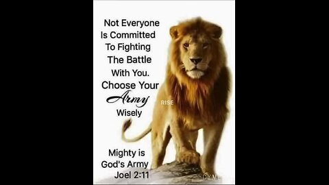 Mighty is God's Army Joel 2:11