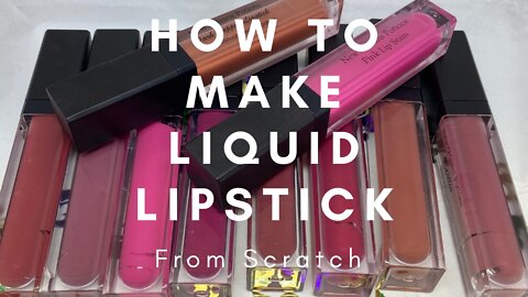 How To Make Liquid Lipstick