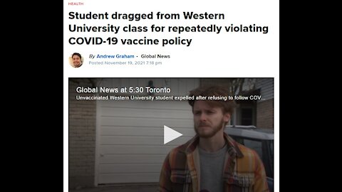 Home Town Hero Student Stands Up For Freedom Against Communist University of Western Ontario