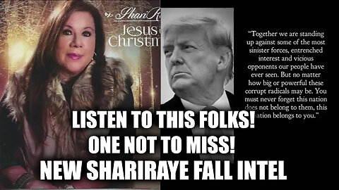 New ShariRaye Fall Intel 2024 - Listen to this Folks! One Not to Miss!