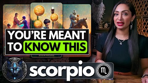 SCORPIO ♏︎ "This Is Something You Should Really Watch!" 🐞 Scorpio Sign ☾₊‧⁺˖⋆