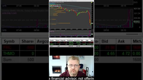 Trader makes $3,230 "Shorting" $FRC Stock Live. #shorts