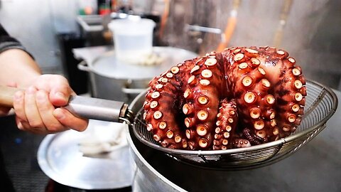 Japanese Street Food - OCTOPUS BALLS Osaka Style Takoyaki Karl’s Balls NYC