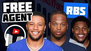 2024 Free Agent Running Backs: Fantasy Football