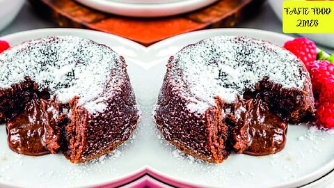 CHOCOLATE LAVA CAKE! 🍫💥