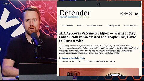 Another ‘Conspiracy Theory’ Becomes a Reality [Mpox Vax Adverse Events]