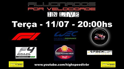 🏎️ ALUCINADOS POR VELOCIDADE IN LIVE