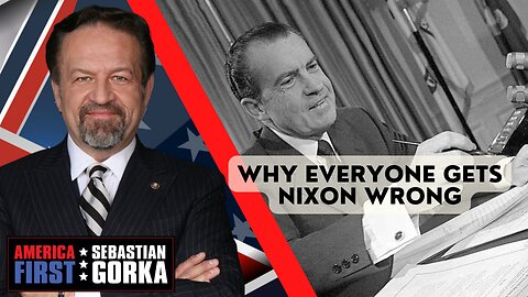 Why everyone gets Nixon wrong. Lord Conrad Black with Sebastian Gorka on AMERICA First