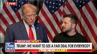 Zelensky Suffers Existential Crisis at Trump Meeting - Realization how badly he f**ked up